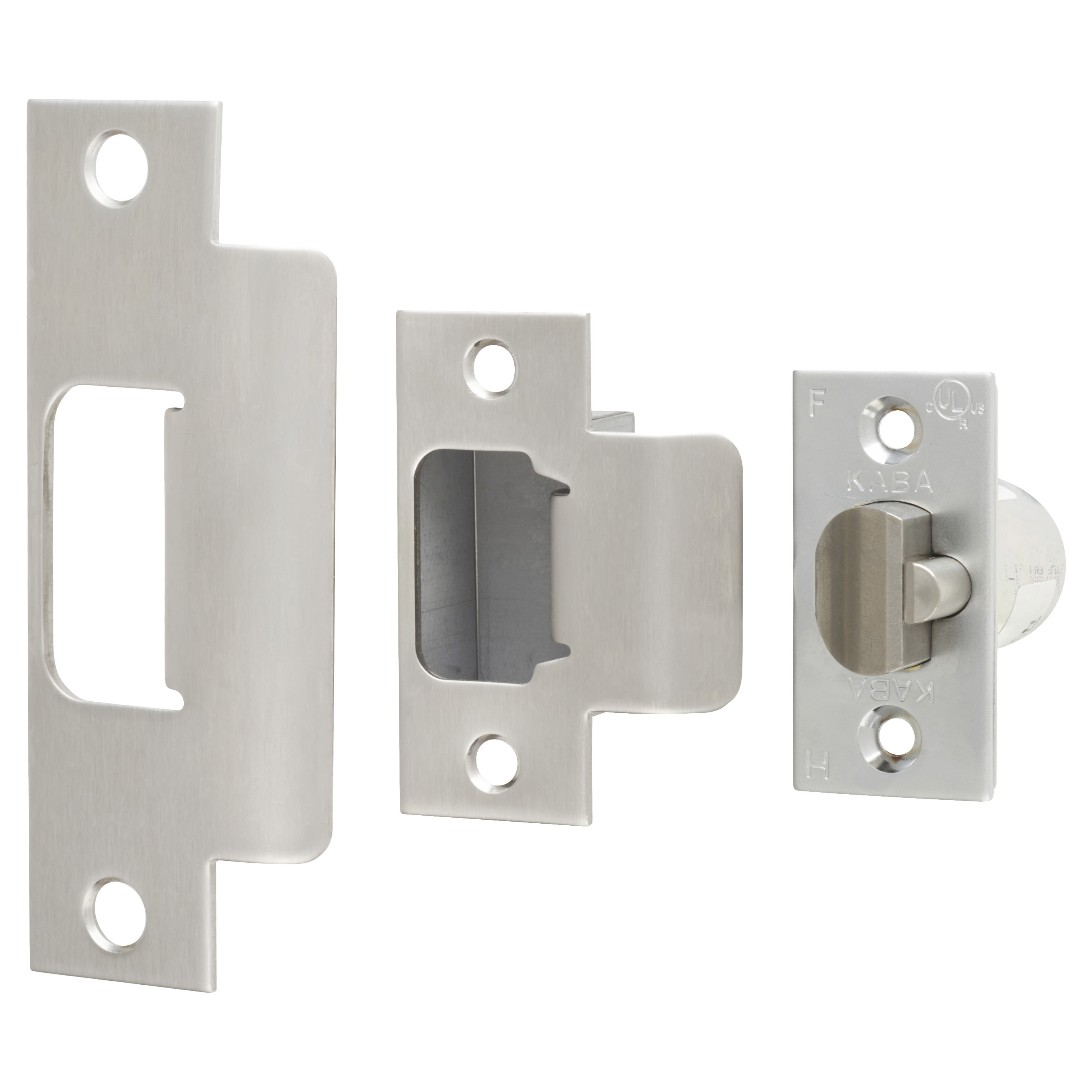 Unican 1000-4 1041 Heavy Duty Push Button Code Lock & Latch - Holdback Option - Sat Chrome - view 5