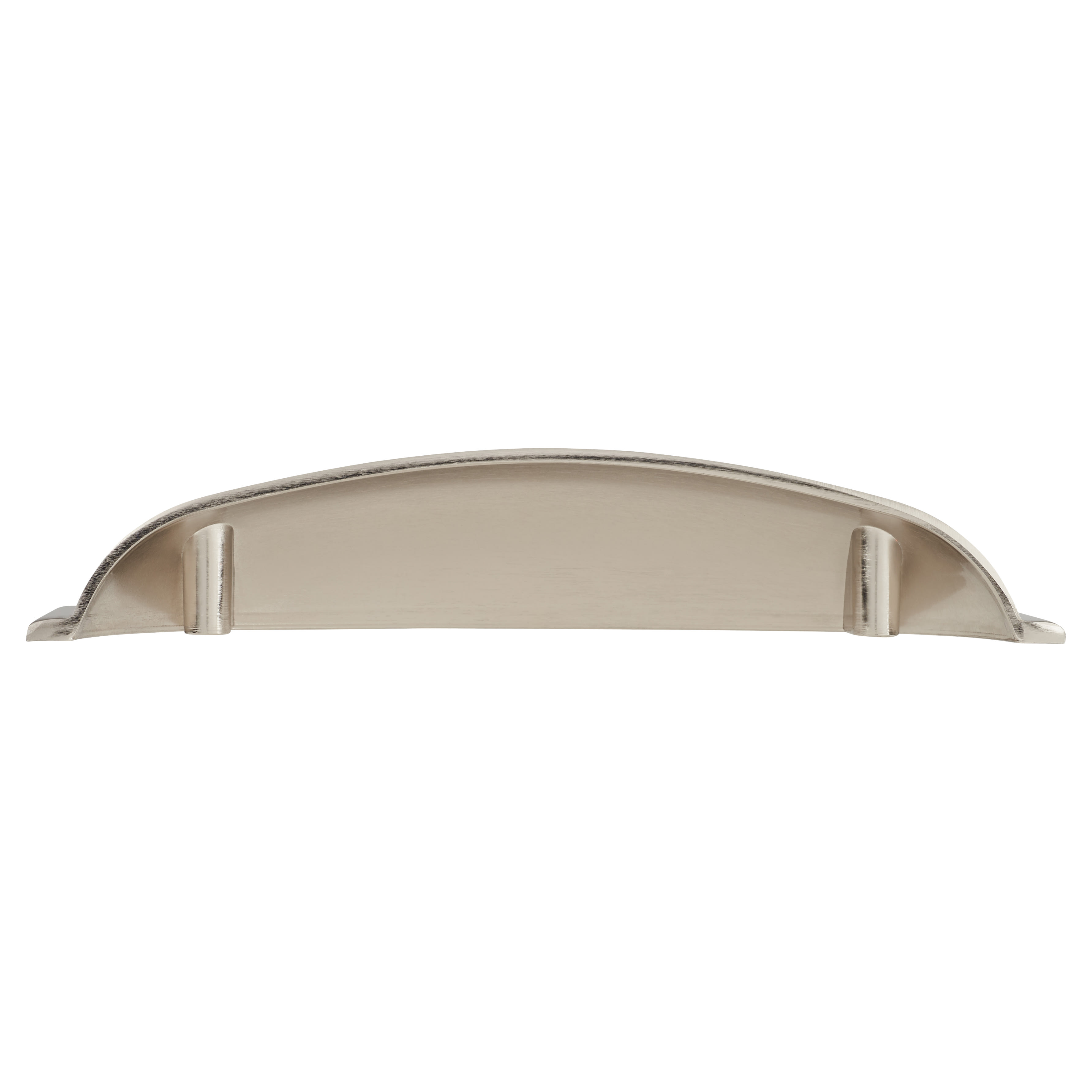 Crofts & Assinder Georgia Cabinet Cup Handle - 96mm Centres - Brushed Nickel - view 3