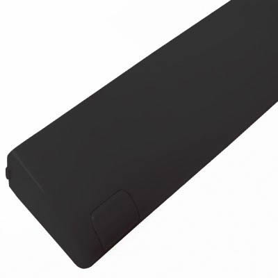 Trimvent XC13 uPVC/Timber Window Vent - Canopy - 450 x 13mm - Brown - view 2