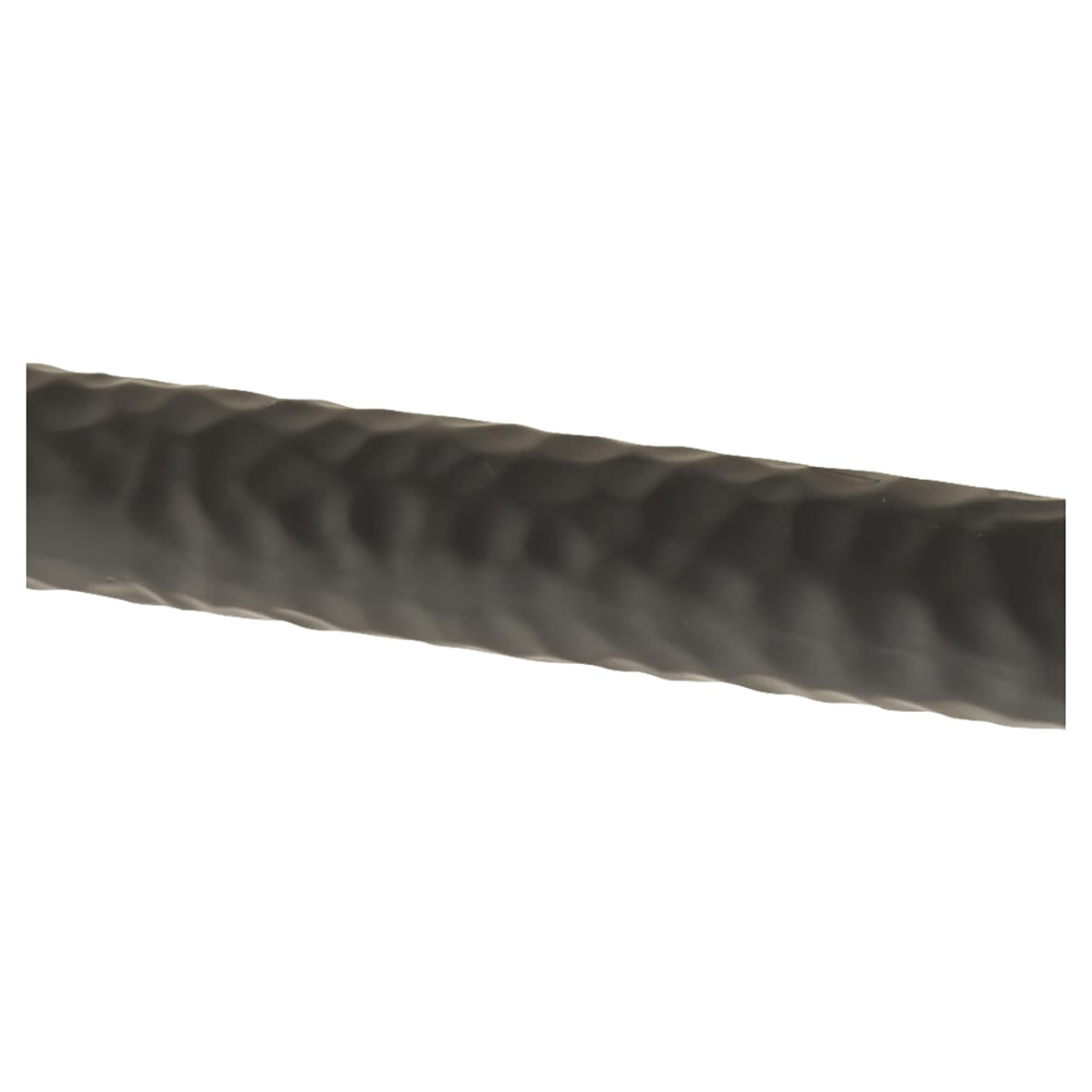 Kendal 10.5mm Hammered T-Bar Cabinet Pull Handle - 128mm Centres - Matt Black - view 2