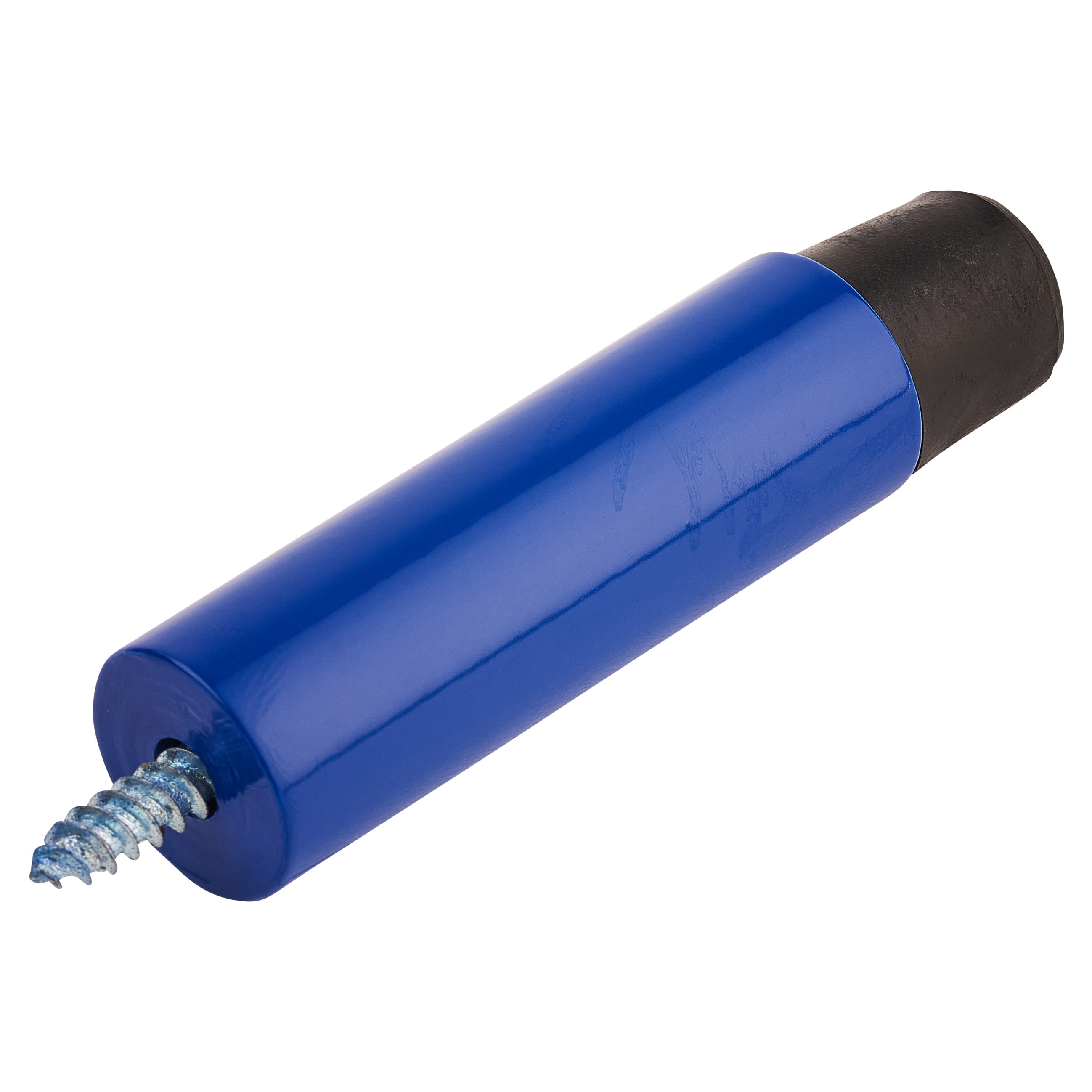 Nylon Floor/Wall Mounted Door Stop - 75 x 19mm - Cobalt Blue - view 3