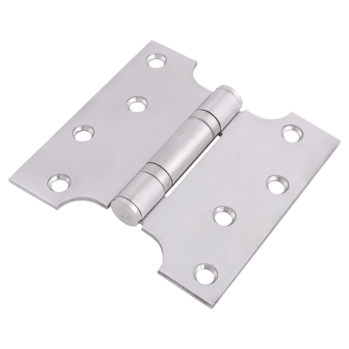 Parliament Hinge - 102 x 102 x 3mm - Satin Stainless Steel - Pair - view 2