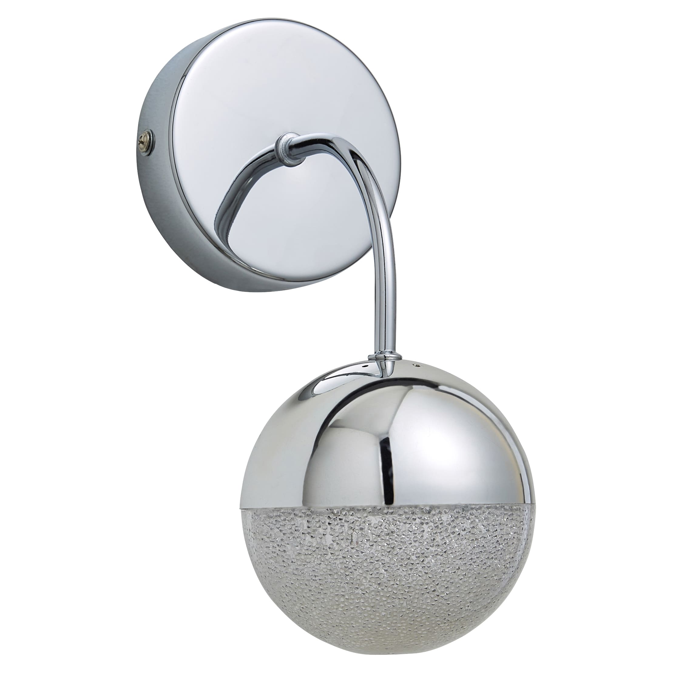 Forum Spa Rhodes 5W LED Indoor Wall Light - IP44 - 4000K Cool White - Chrome - view 2