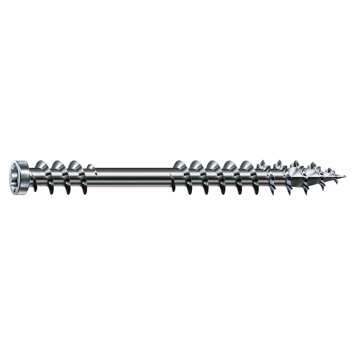 T-Star Plus Cylindrical Head Decking Screw - 4.5 x 60mm - WIROX Zinc Plated - Pack of 500 - view 2