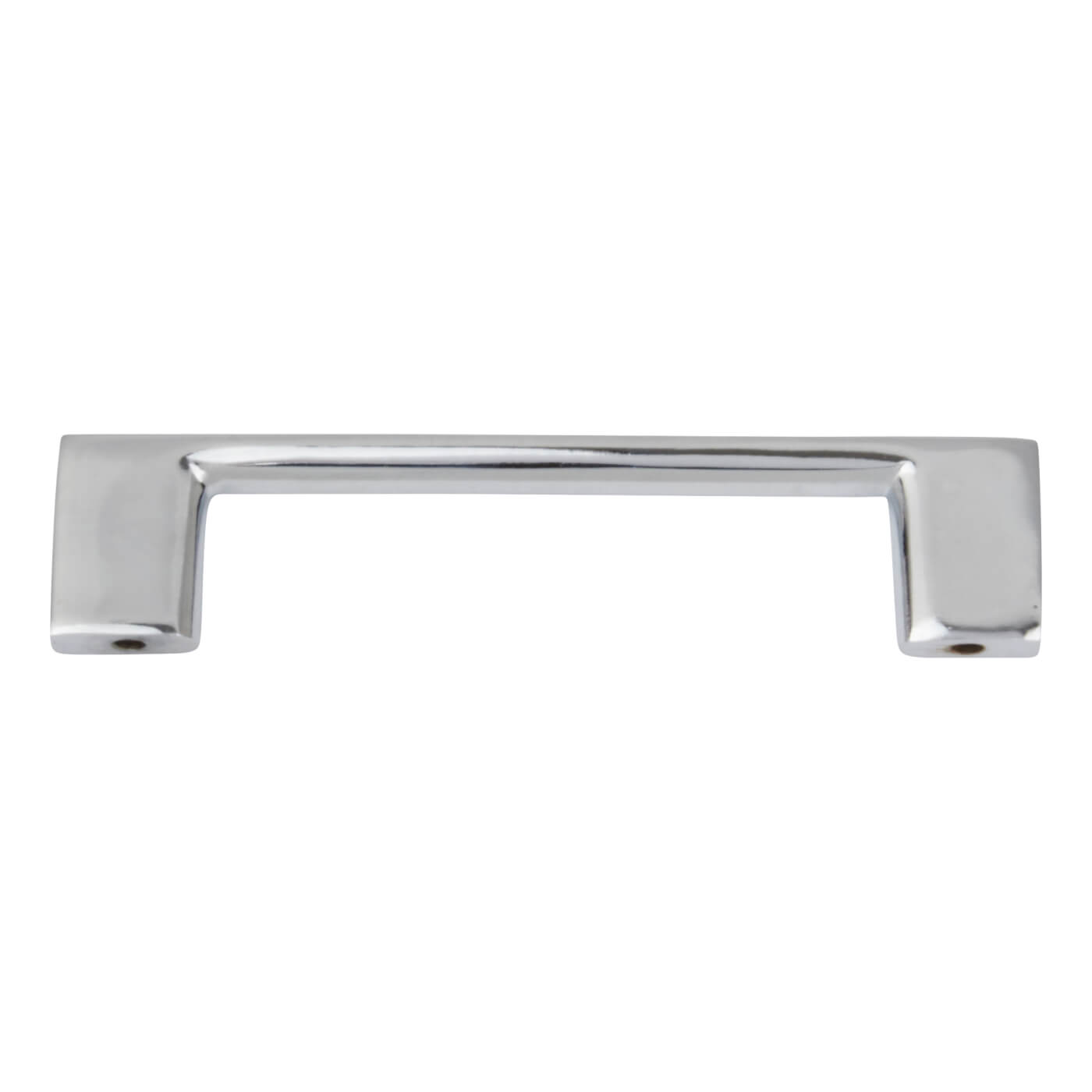 9mm Slim D-Bar Cabinet Pull Handle - 96mm Centres - Polished Chrome - view 3