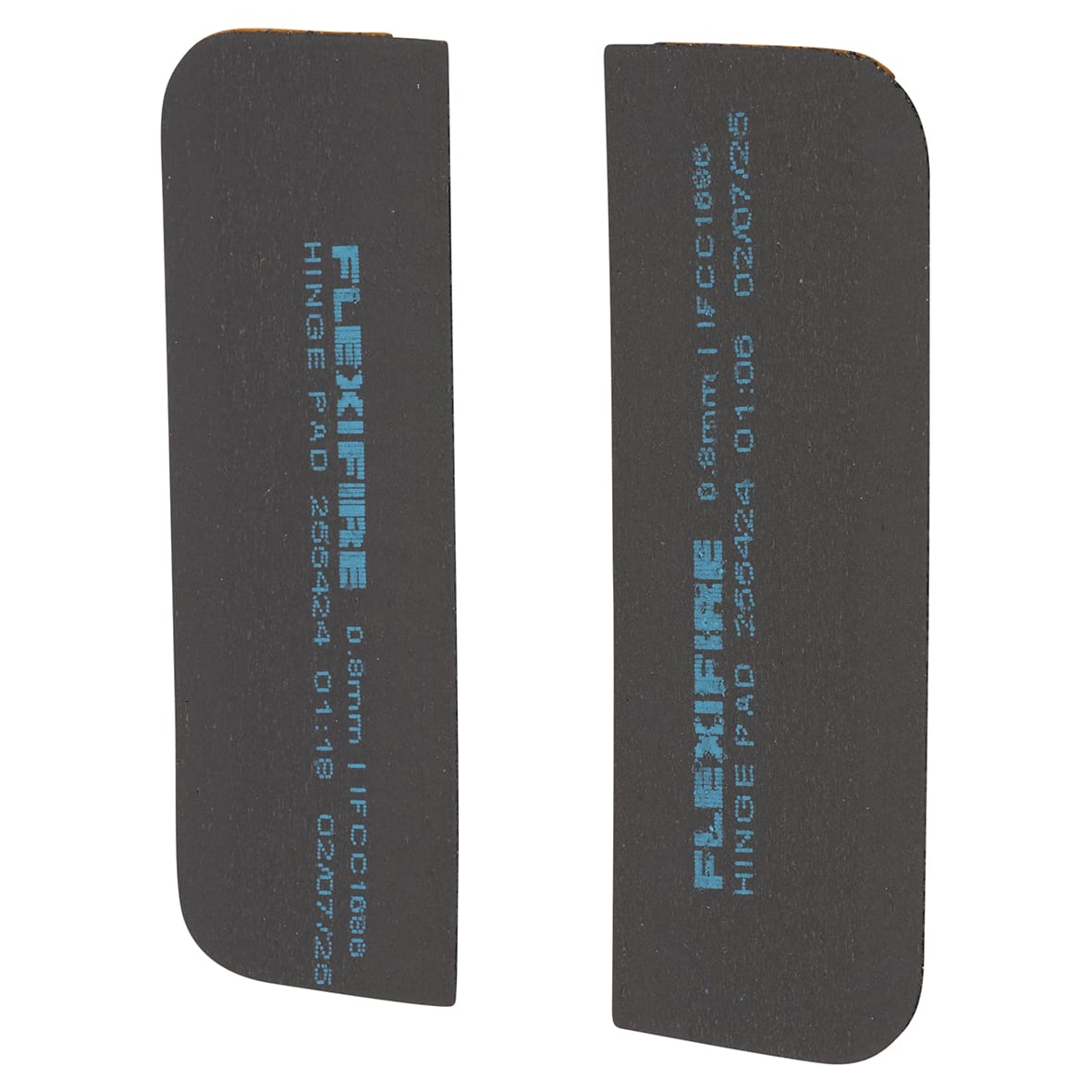 Flexifire Intumescent Hinge Pads For & - Radius - 100 x 36 x 1mm - Pack of 6 - view 2