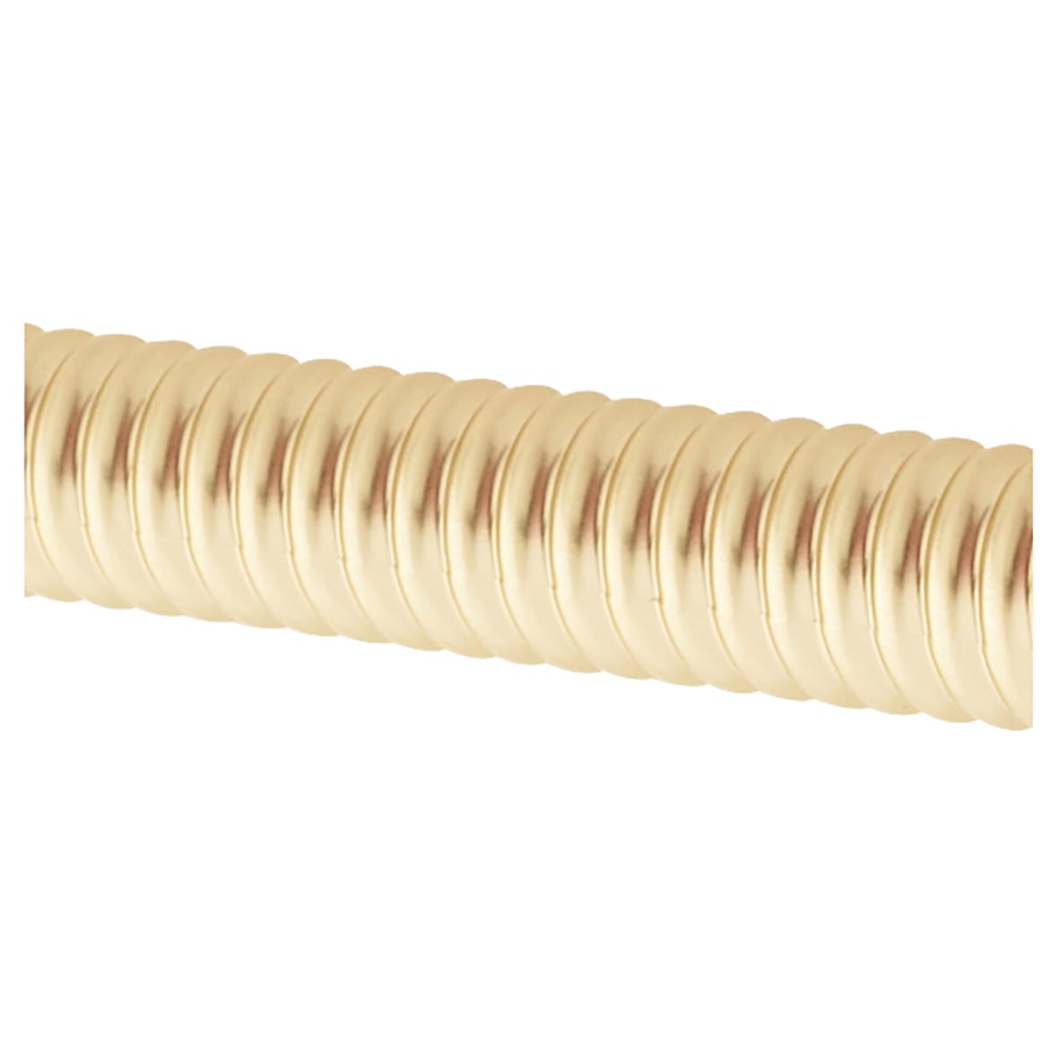 Crewe 10mm Reeded D-Bar Cabinet Pull Handle - 96mm Centres - Satin Brass - view 2
