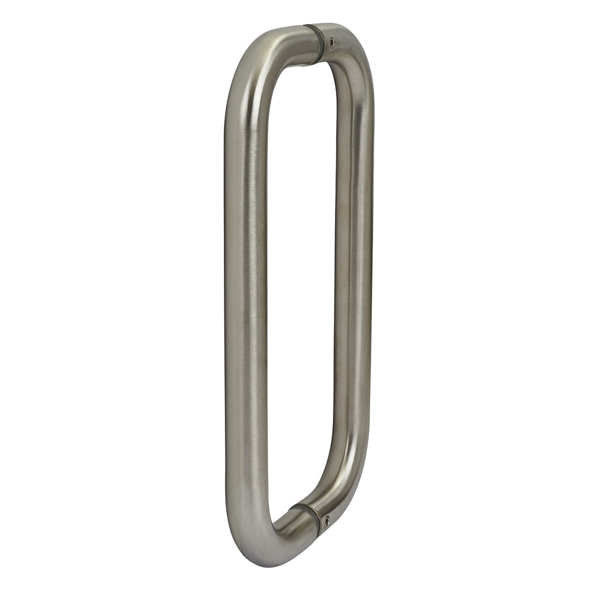 Satin Stainless Steel 19mm D-Bar Door Pull Handles - Back to Back - 305mm Centres - view 2