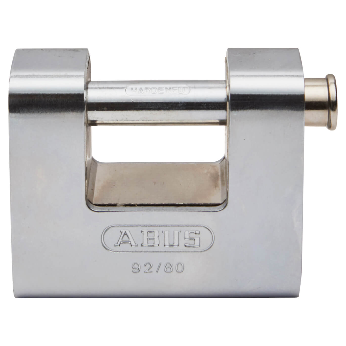 Series 92 Steel Shutter Padlock - 80mm Body - 37 x 17mm Shackle - Silver - view 4