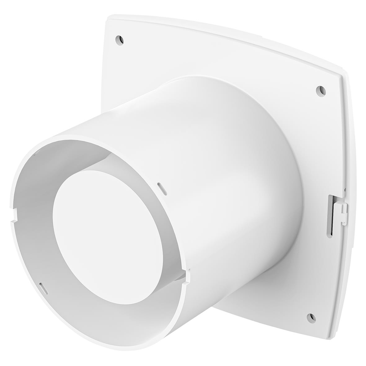 Lyra Air EVELA100T001 Bathroom Extractor Fan with Timer - 4"/100mm - White - view 4