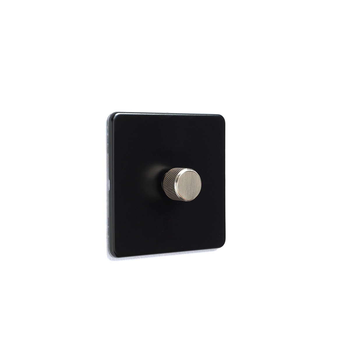 Retrofit Knurled Dimmer Knob - Brushed Chrome - view 4