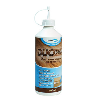 Bond It Duo PVA Wood Glue - 1000ml - Clear - view 2