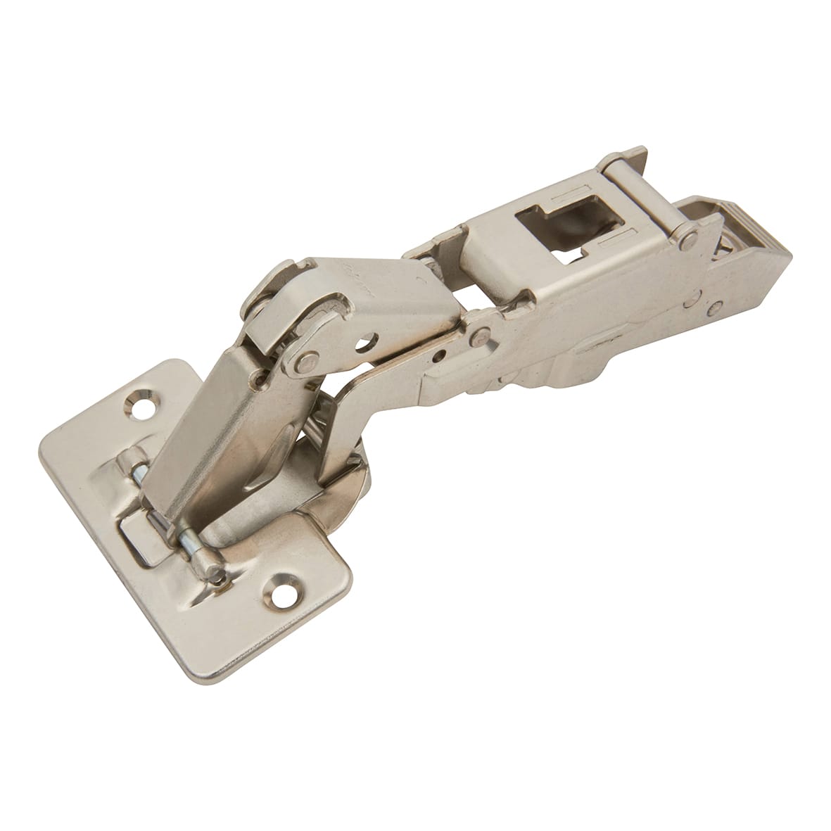 CLIP Top Cabinet Hinge Pack with 0mm Mounting Plates - 170° - Un-Sprung - Overlay - Pair - view 5