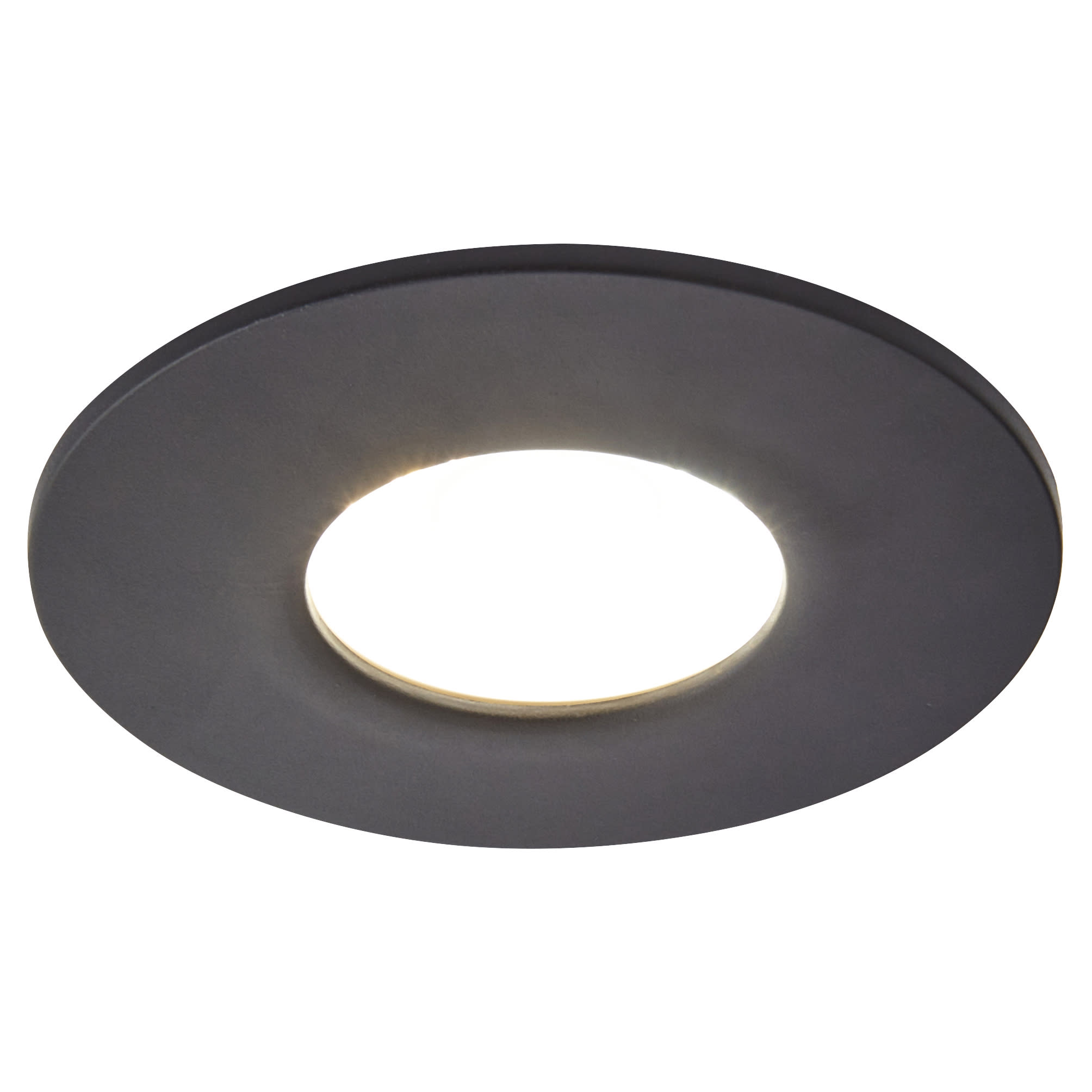 Forum Spa Rhom 8W IP65 Fire Rated LED Dimmable Fixed Downlight - 3/4/6000K CCT - Satin Black - view 5