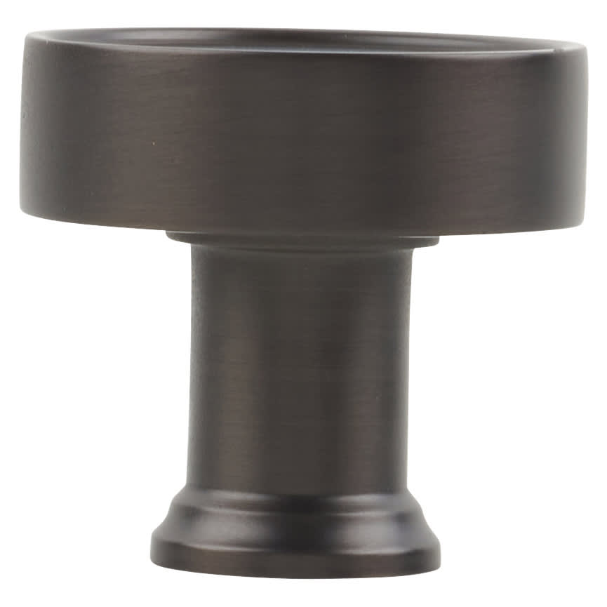 Marcus Florence Round Cabinet Knob - 32mm Diameter - Matt Bronze - view 2