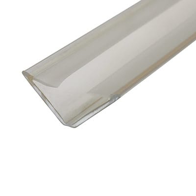 Batwing Acoustic & Smoke Seal - 12 x 12 x 2100mm Length - Clear - Pack of 5 - view 2