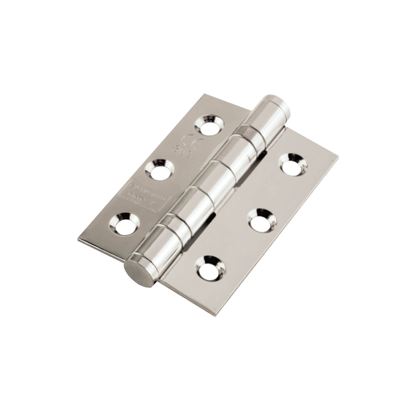 Polished/Satin Stainless Steel Latch Door Handles on Rose Pack - Duo 2 Range - view 5