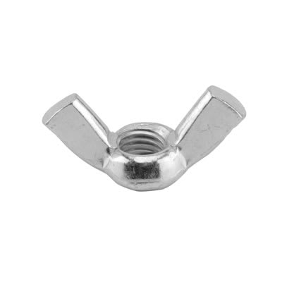 Wing Nuts - M10 - Bright Zinc Plated - Pack of 6 - view 2