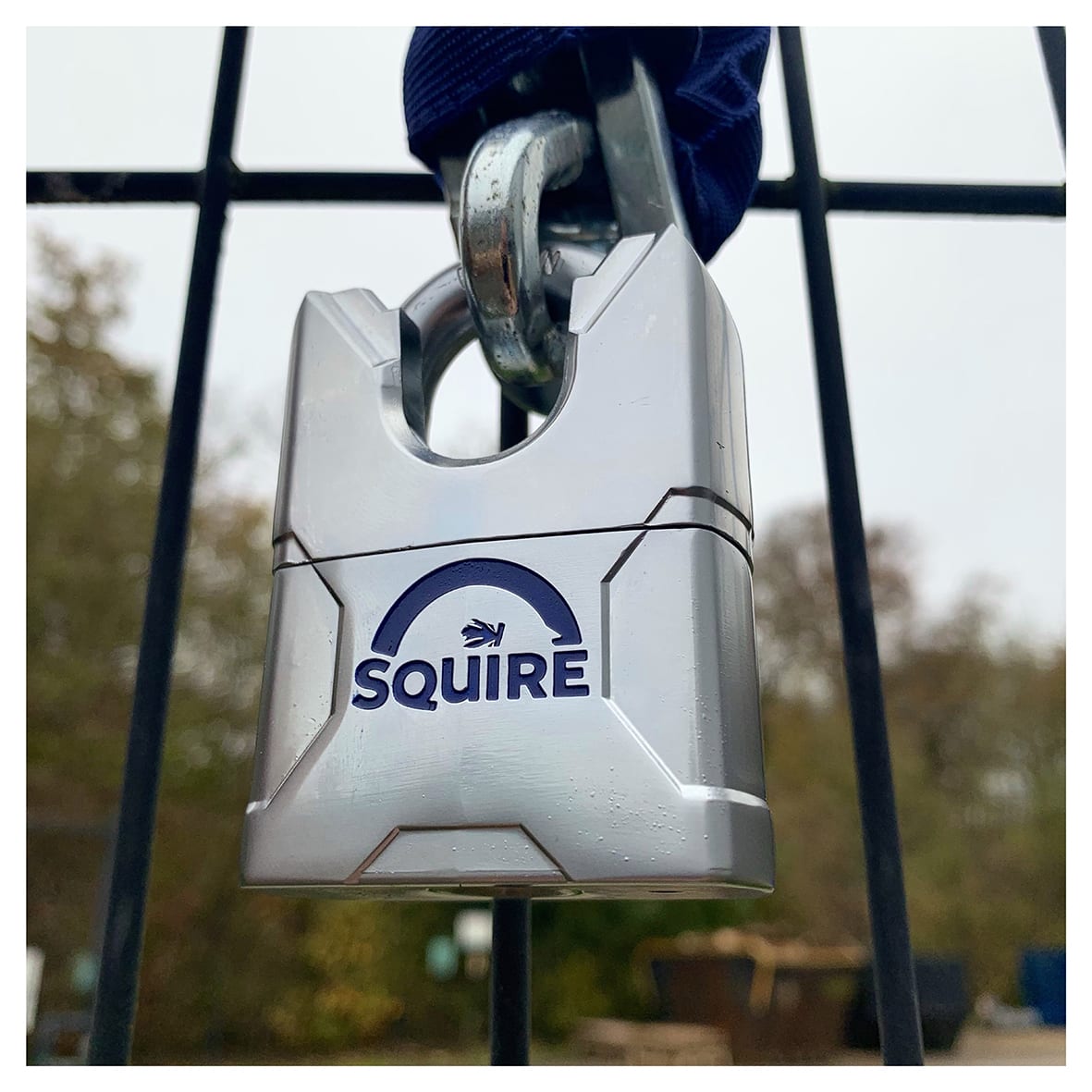 MERCURY 50CS High Security Closed Shackle Padlock - 50mm Body - 19 x 16mm Shackle - Silver - view 5