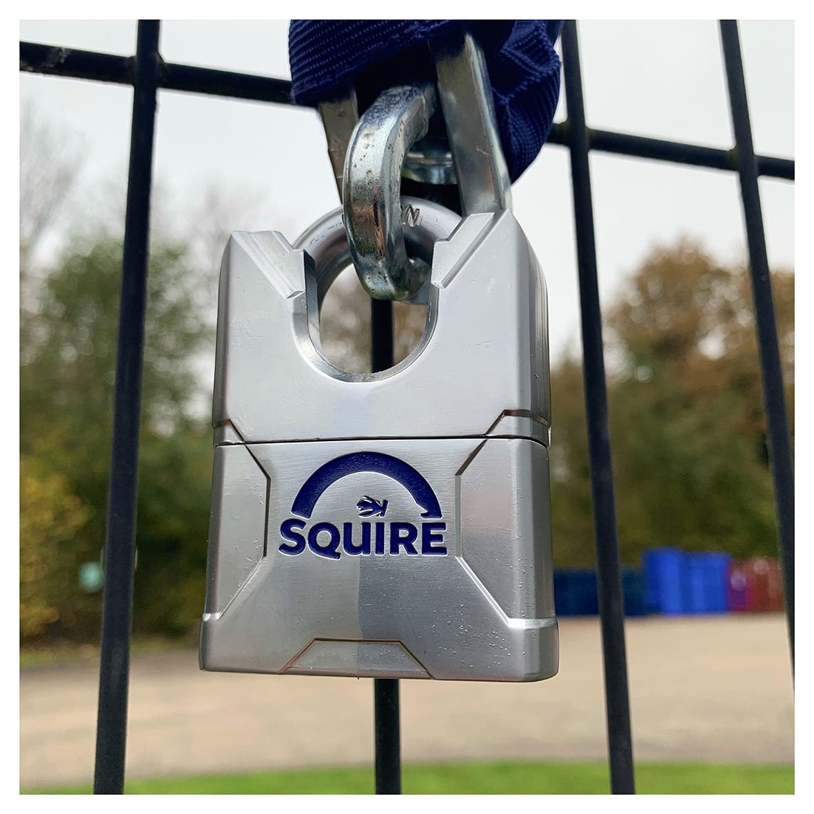 MERCURY 50CS High Security Closed Shackle Padlock - 50mm Body - 19 x 16mm Shackle - Silver - view 6