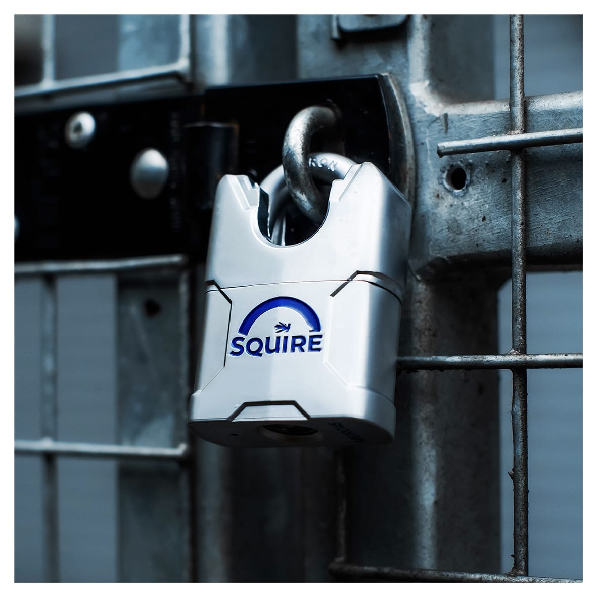 MERCURY 50CS High Security Closed Shackle Padlock - 50mm Body - 19 x 16mm Shackle - Silver - view 7