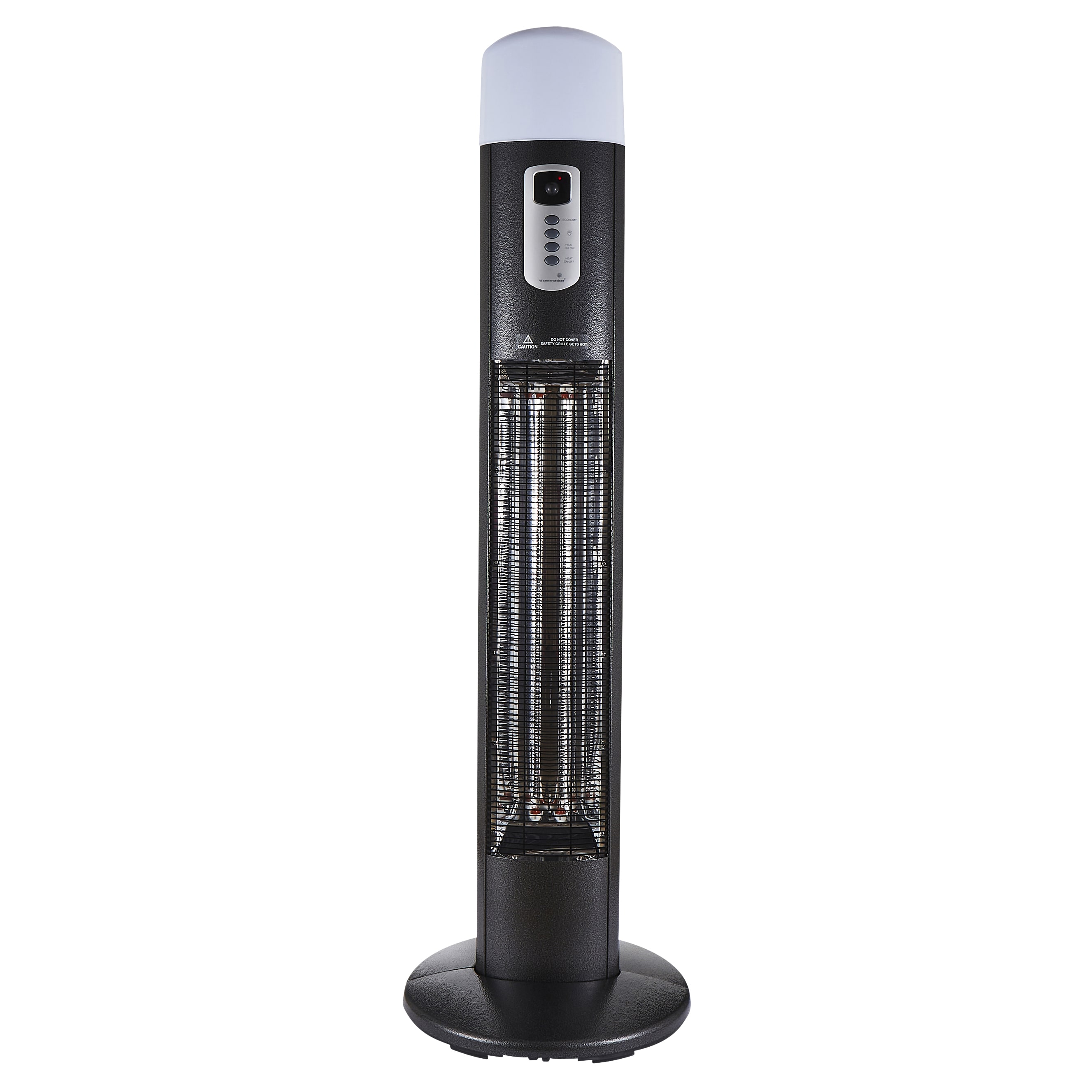 Forum Zink Amber IP55 Floor Standing Patio Heater with Remote Control - 1480/2960W - view 2