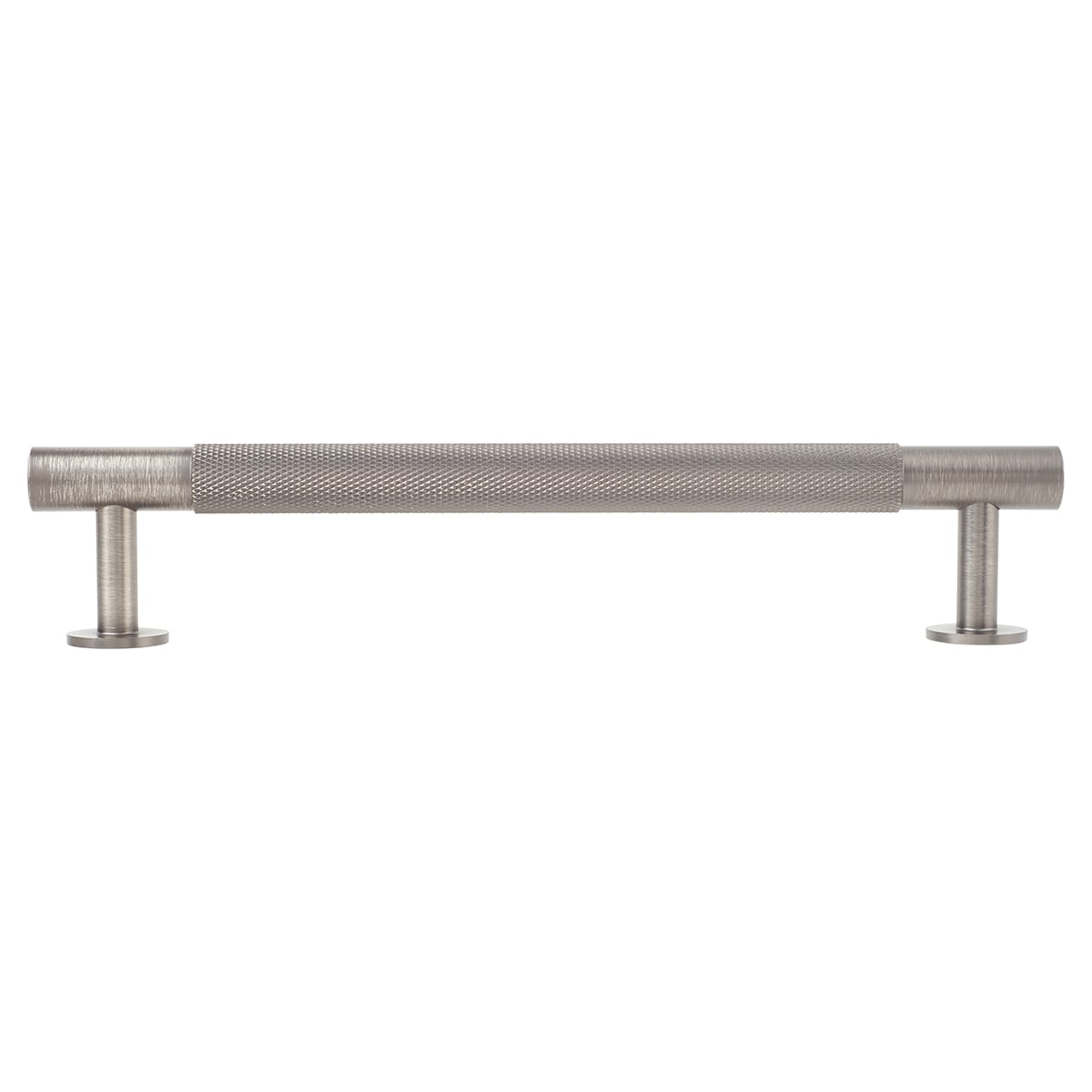 13mm Knurled T-Bar Cabinet Pull Handle - 160mm Centres - Anthracite Grey - view 2