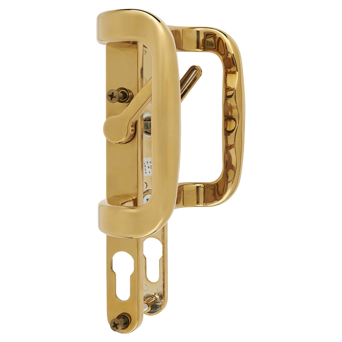Gold uPVC Patio Euro Lock Door Handles - view 5