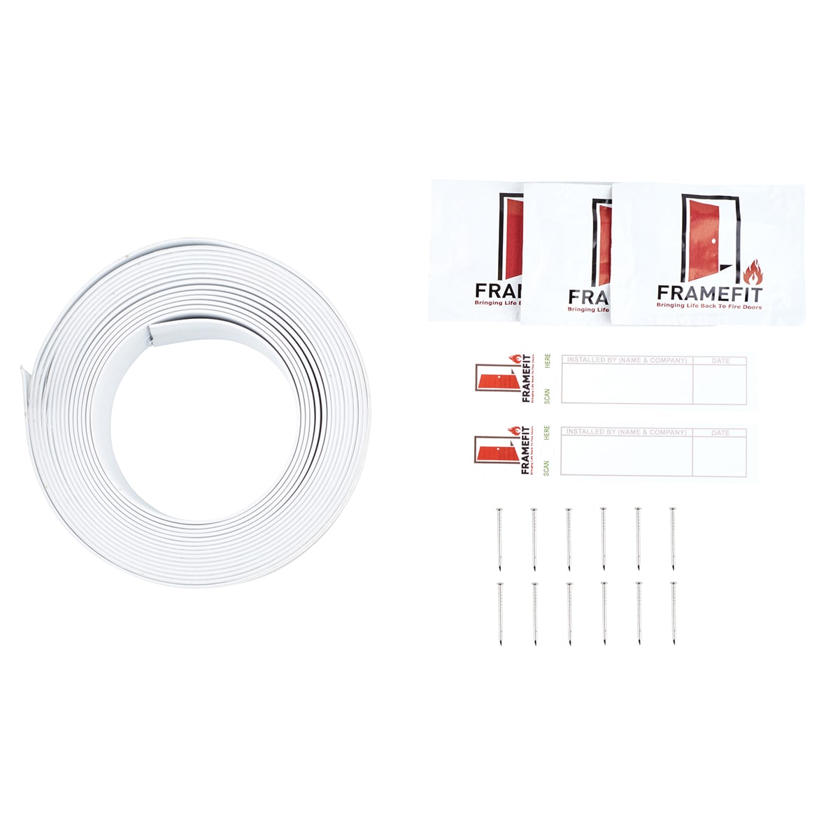 Low Modulus Fire Seal - - 1.5 x 54 x 5200mm - White - view 2