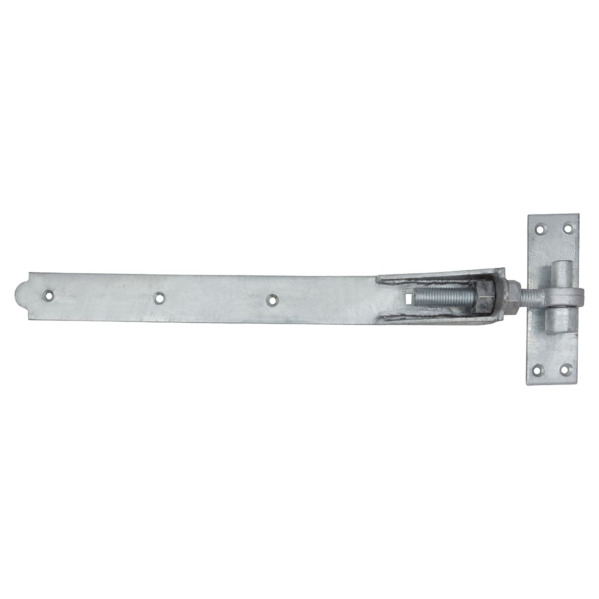 Heavy Duty Adjustable Hook & Band Gate Hinge - 450 x 50mm - Galvanised - Pair - view 2
