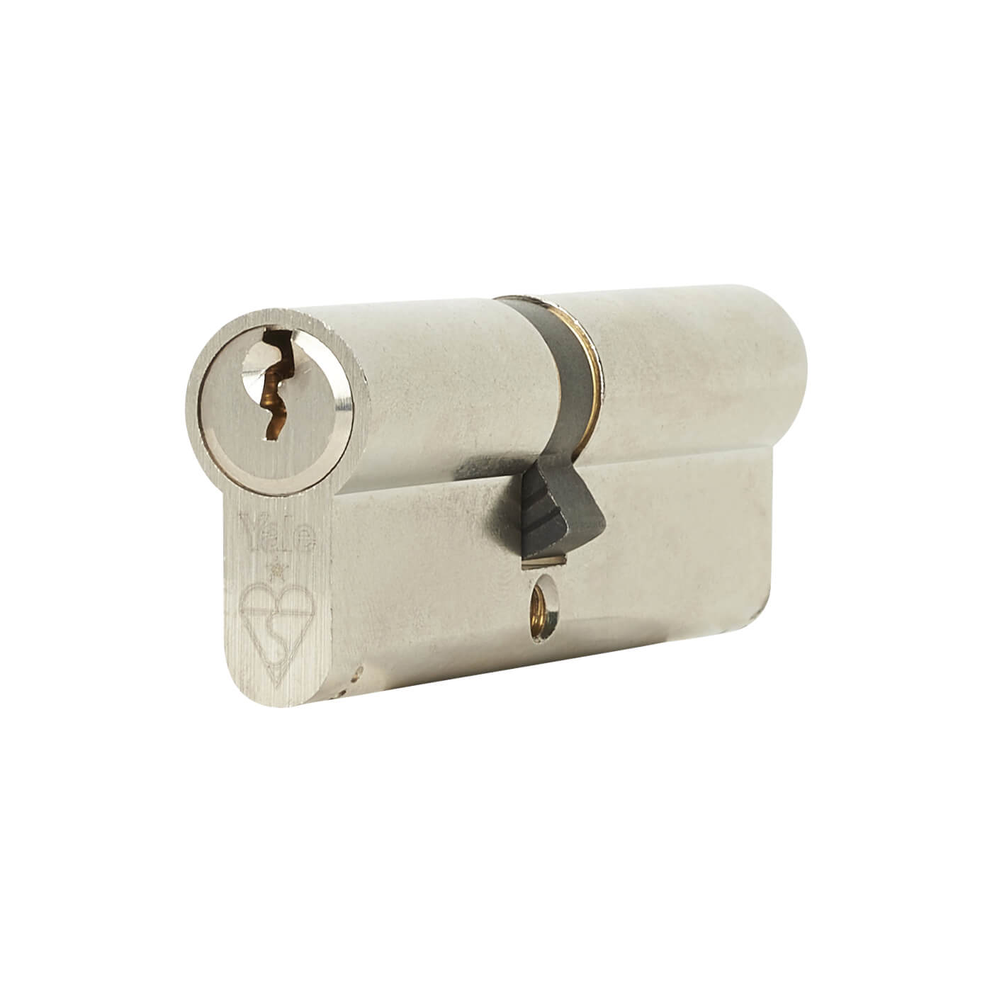 1 Star 6 Pin Kitemarked 100mm Euro Double Cylinder - 45 + 55mm - Pol Nickel - Keyed to Differ - view 2