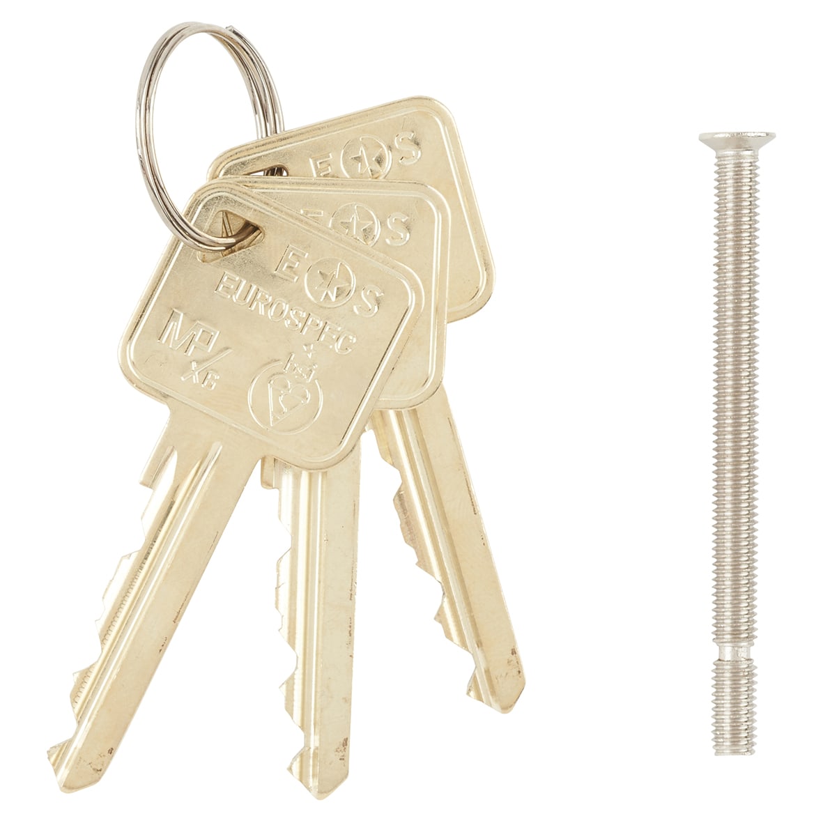 10 Pin 80mm Euro Thumbturn Cylinder - 40mm Turn + 40mm - Satin Chrome - Keyed to Differ - view 3