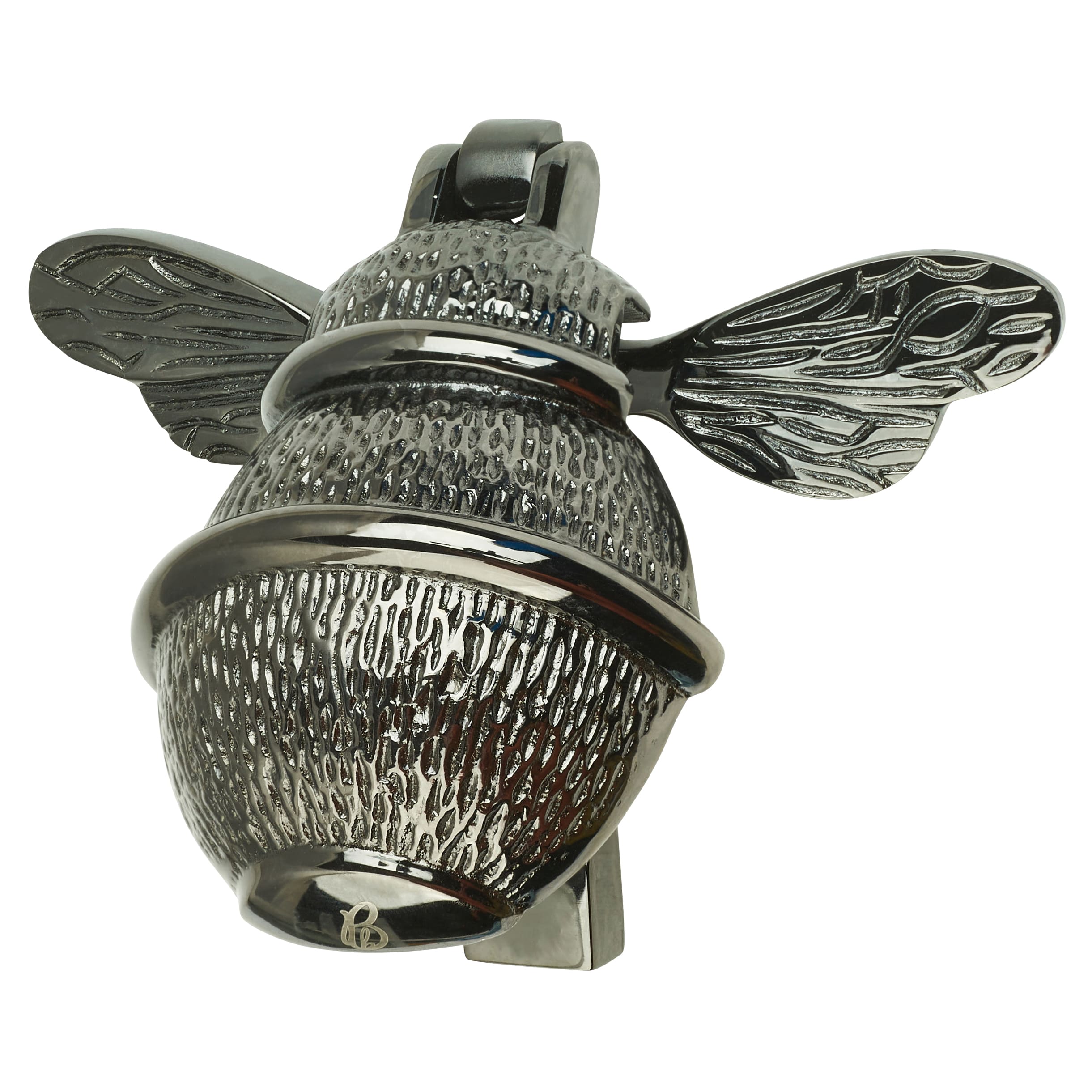 Bumble Bee Door Knocker - Black Nickel - 101 x 127mm - view 2