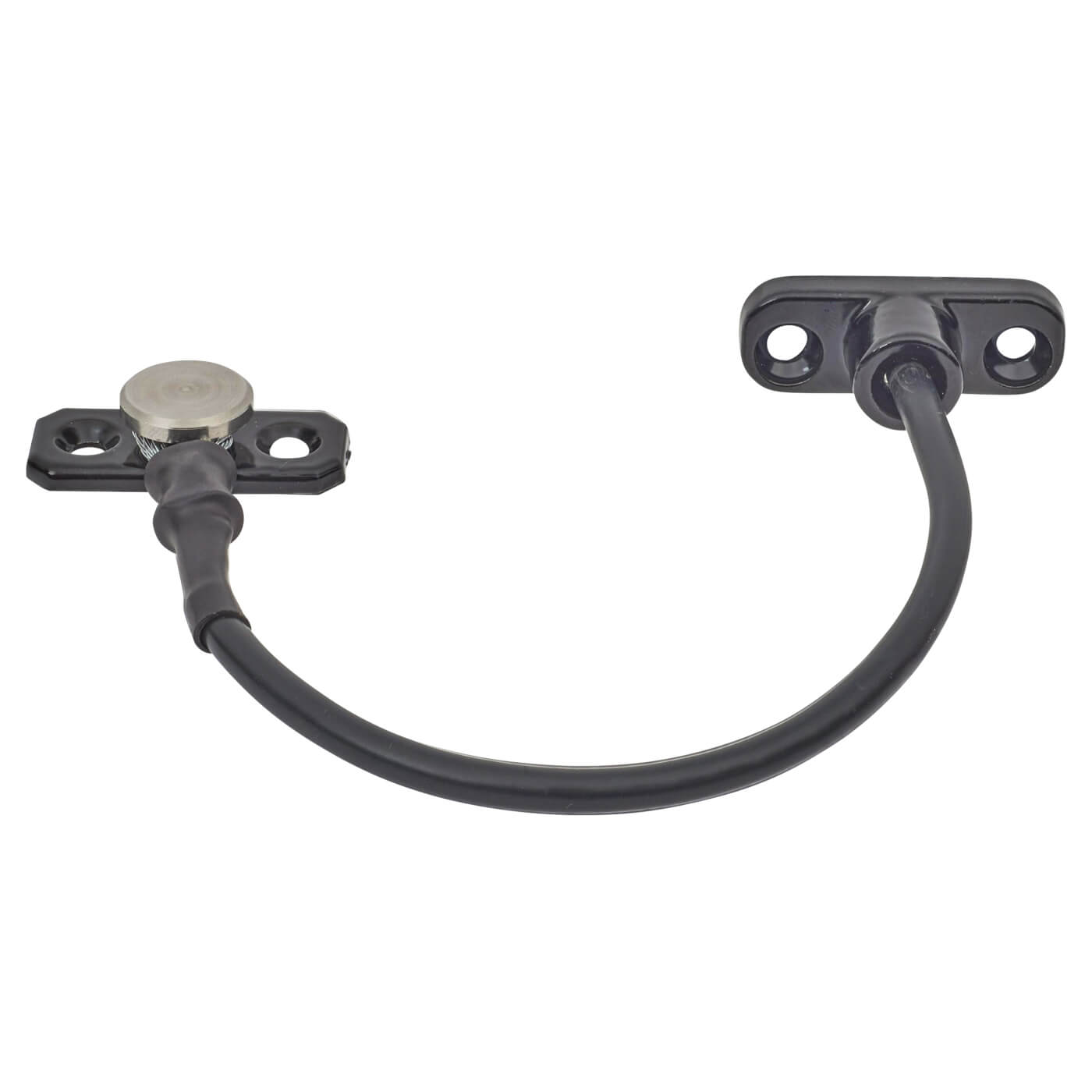 Perma Permanent Fixed Cable Window Restrictor - Black - view 2