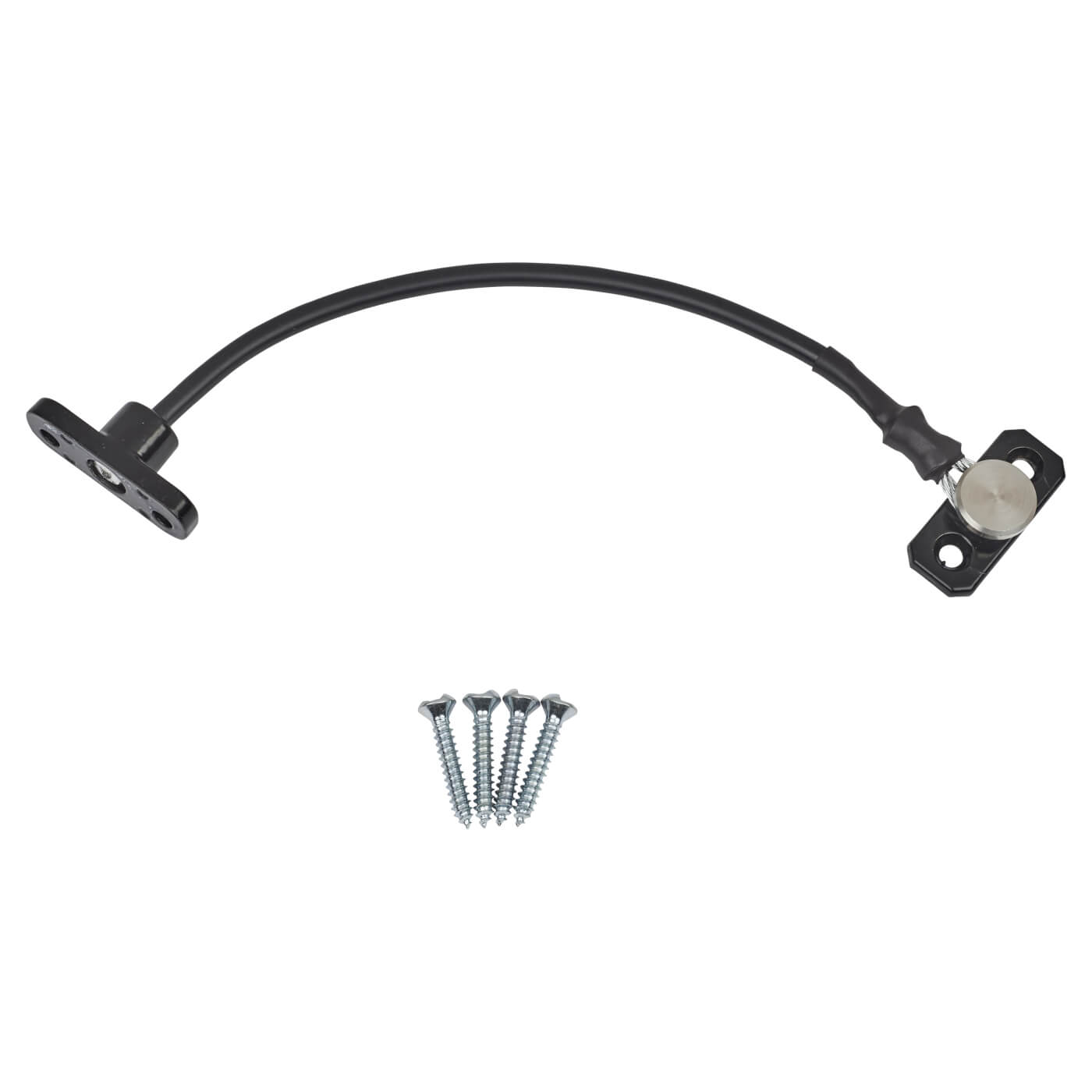 Perma Permanent Fixed Cable Window Restrictor - Black - view 4