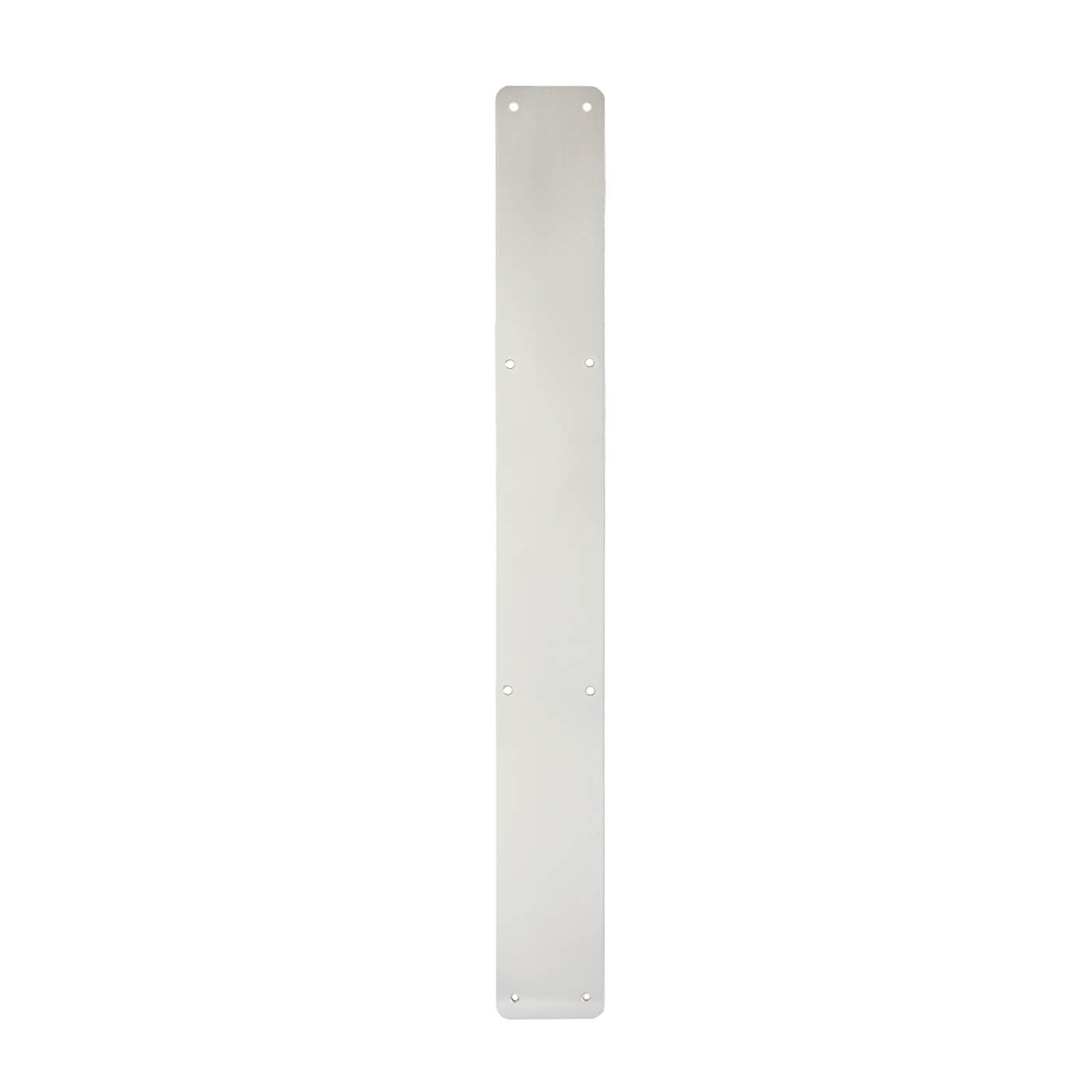 Aluminium Plain Finger Plate - 1000 x 100 x 1.5mm - Satin Anodised - view 2