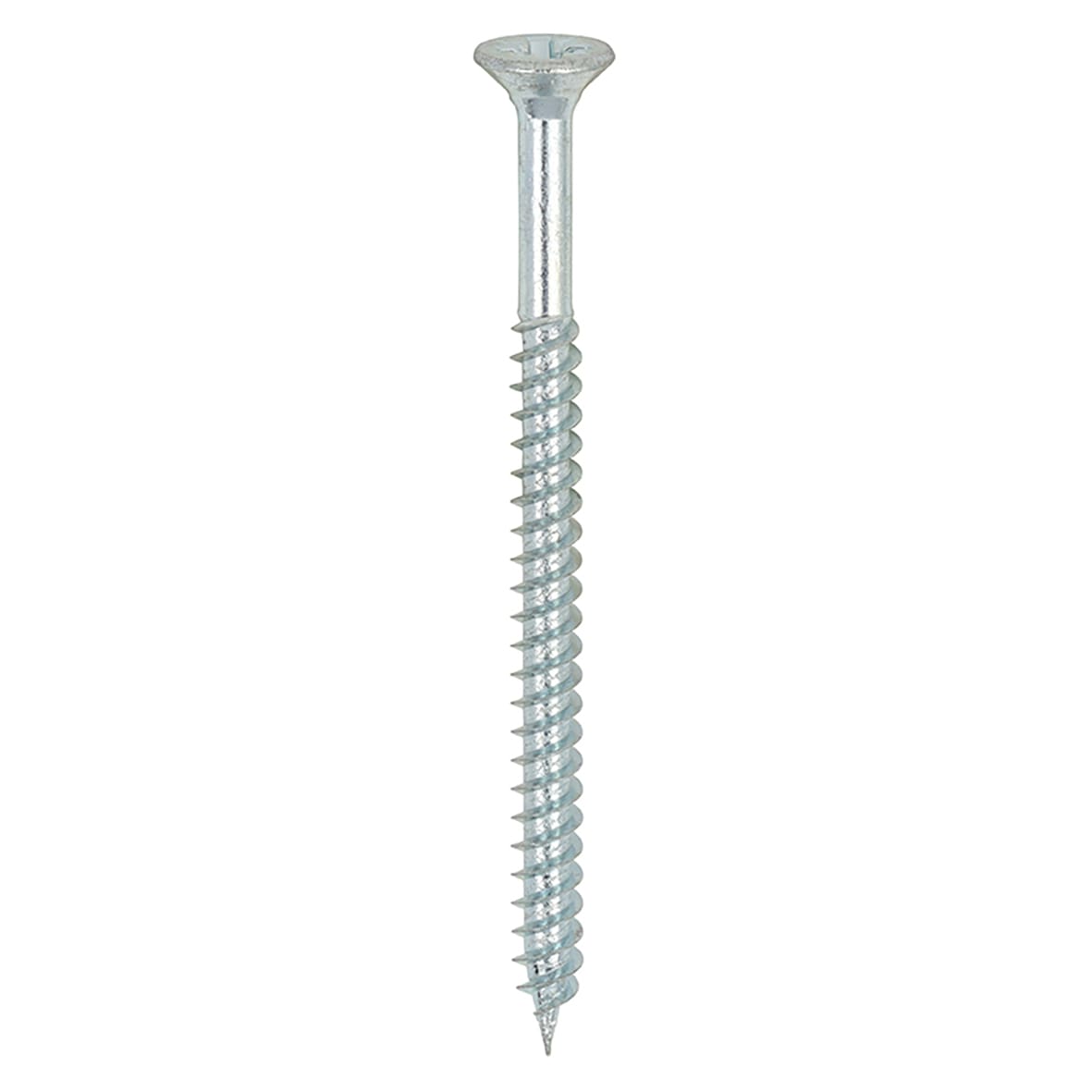 Twin Threaded Pozi Countersunk Wood Screws - 6 x 2" - Zinc Plated - Pack of 200 - view 3