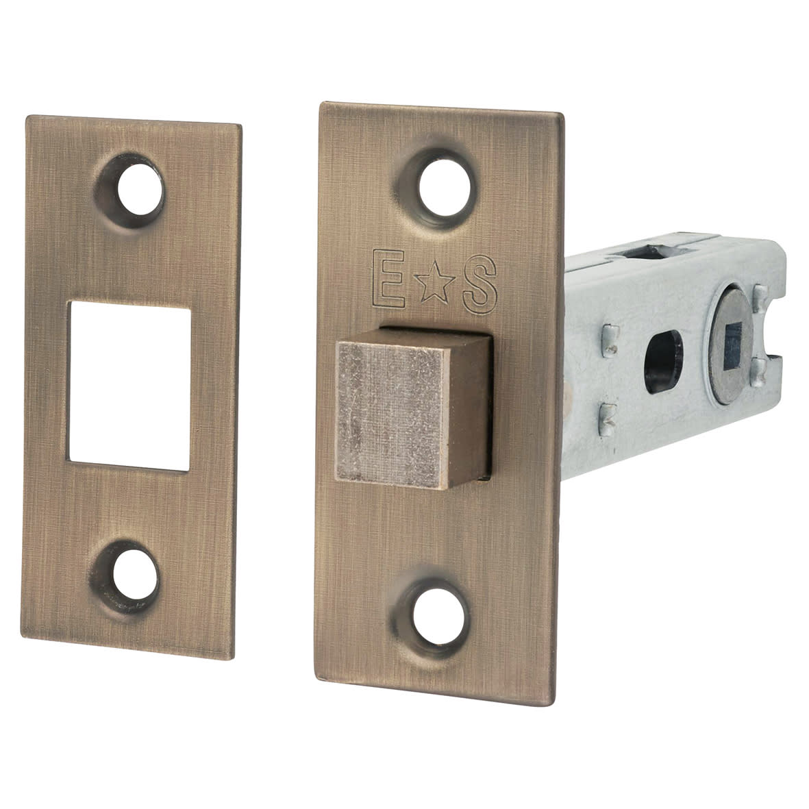 Brass Bathroom Turn & Release & Deadbolt Ultimate Kit - Antique Brass - view 5