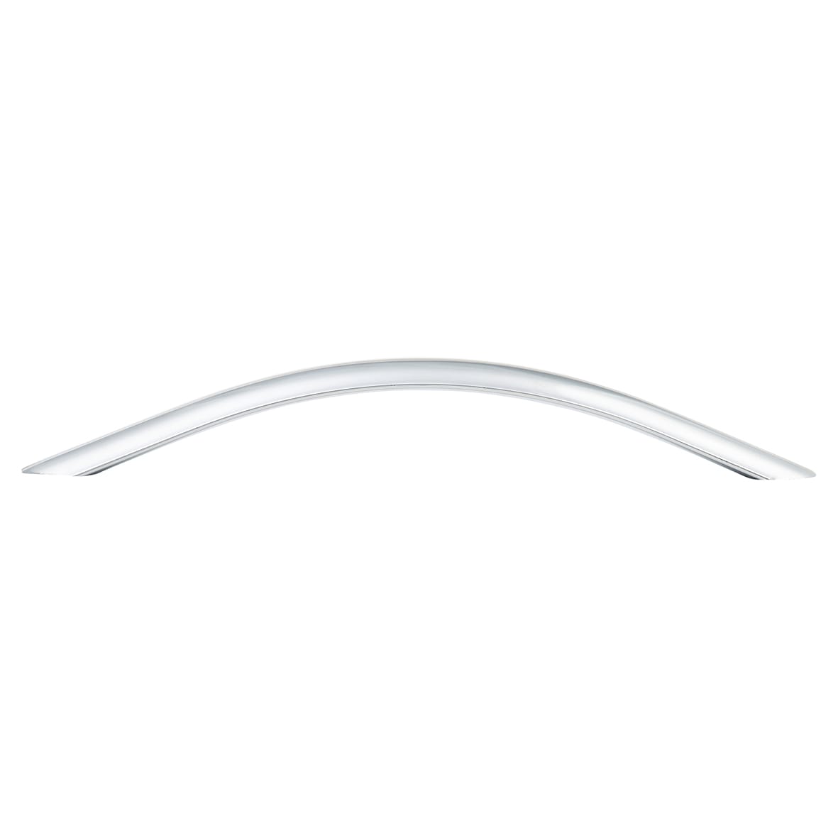 Libra Bow Cabinet Pull Handle - 160mm Centres - Satin Nickel - view 2