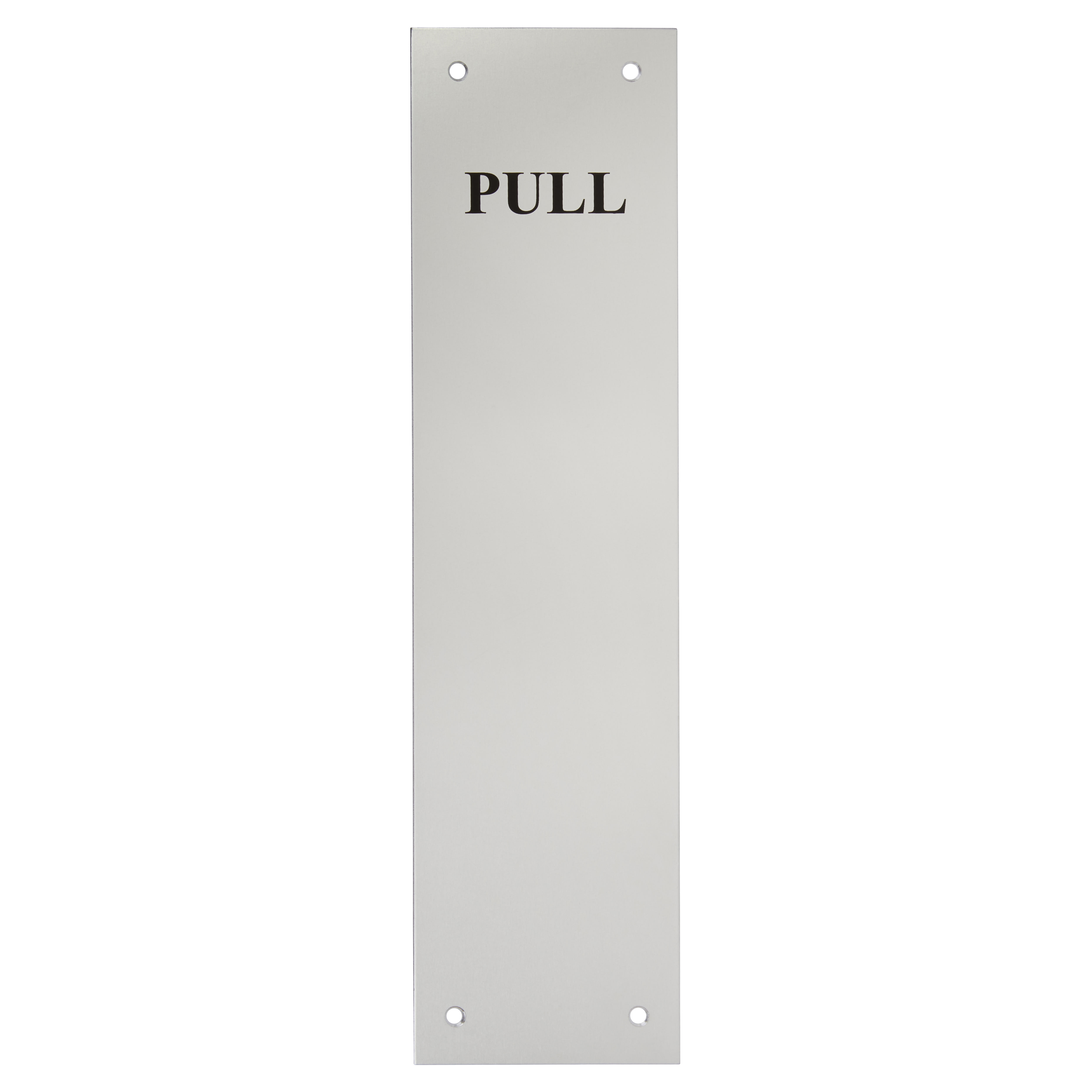Aluminium Finger Plate - Pull - 300 x 75 x 1.5mm - Satin Anodised - view 2