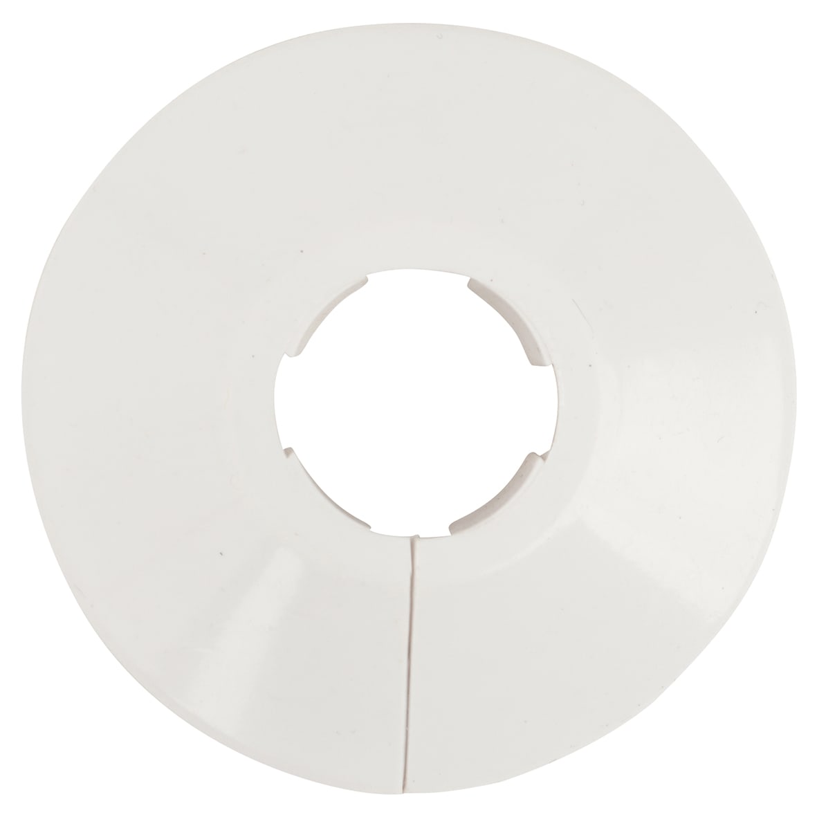 Pipe Collars - 65mm Diameter for 22mm Diameter Pipe - White - view 2