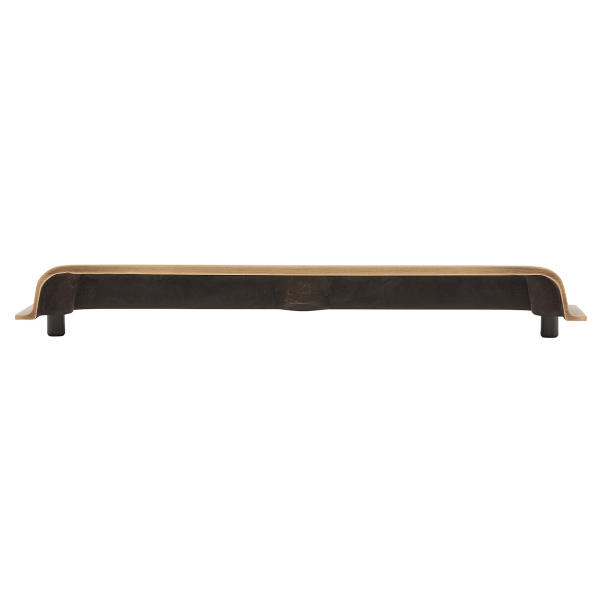 Quantock Cabinet Cup Handle - 203mm Centres - Antique Brass - view 2