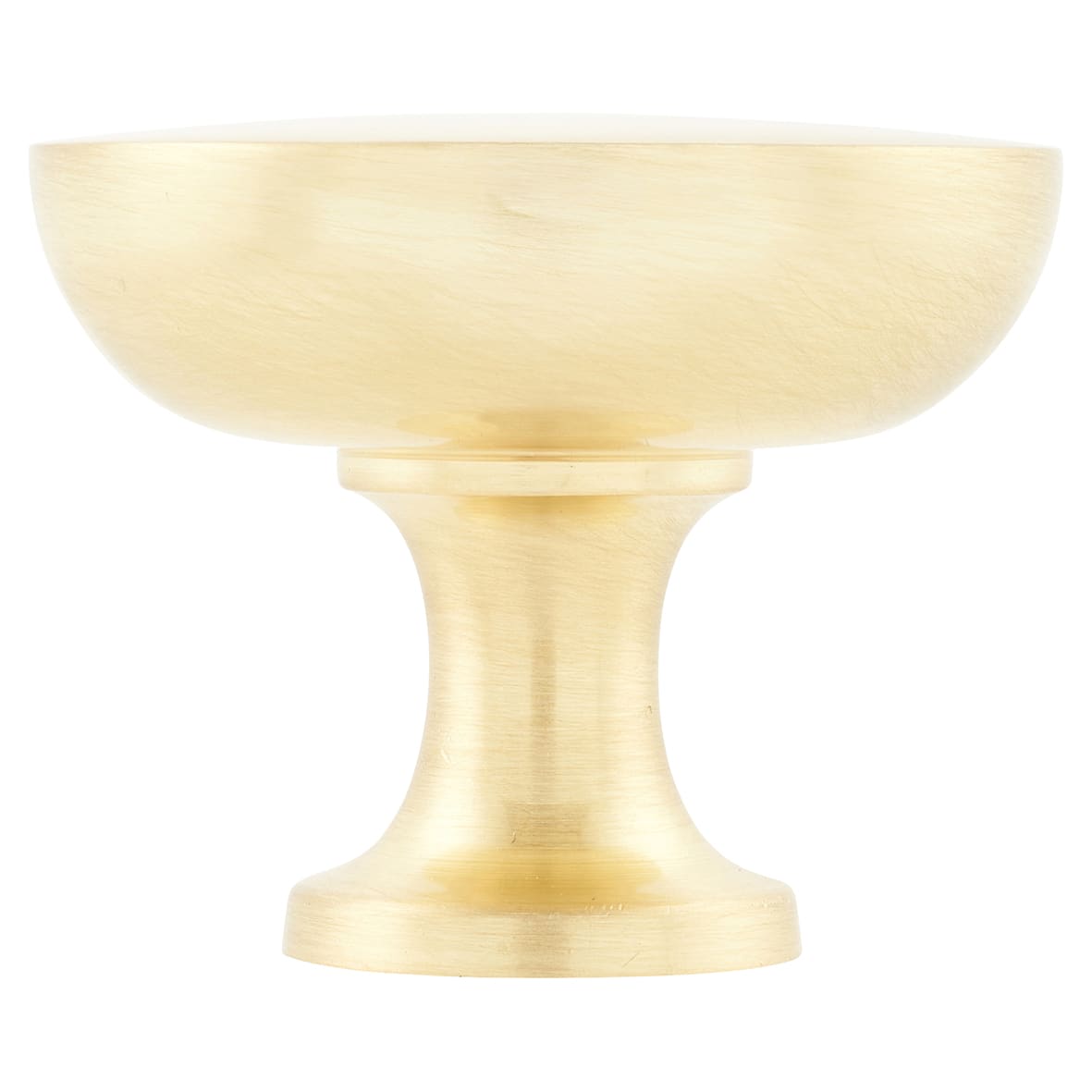 Crofts & Assinder Dorchester Round Cabinet Knob - 38mm Diameter - Brushed Satin Brass - view 2
