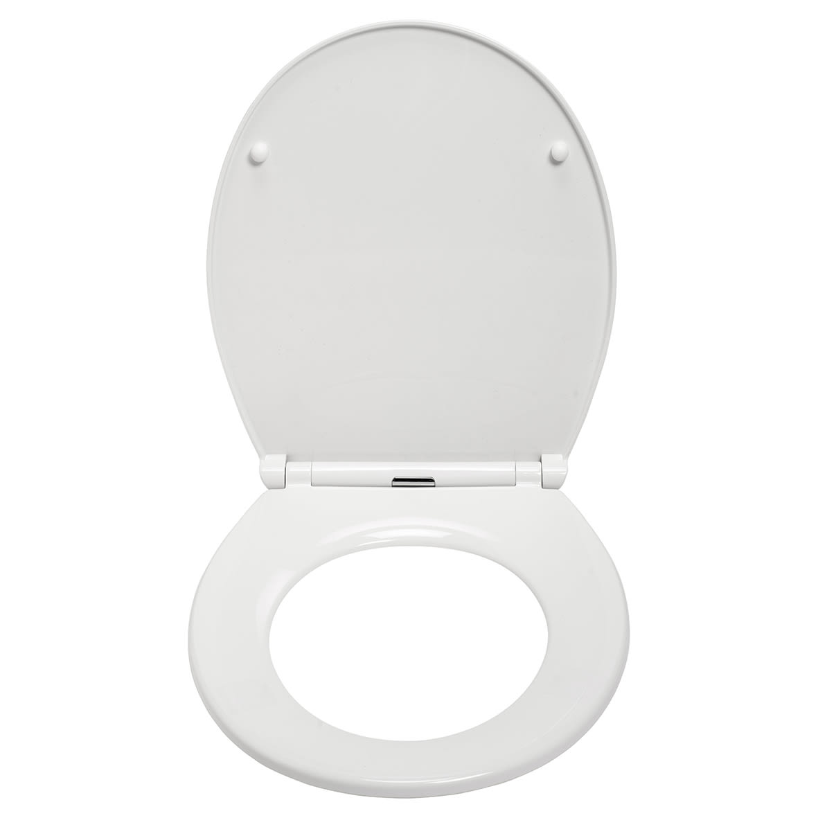 Capri Soft Close Toilet Seat - White - view 2