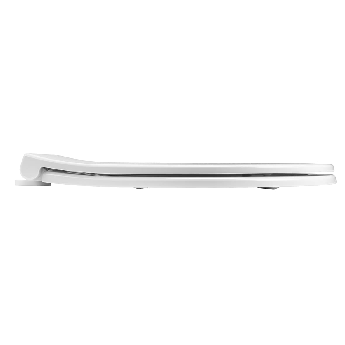 Capri Soft Close Toilet Seat - White - view 4