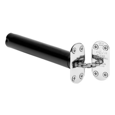 Genuine Perko R1 Concealed Chain Door Closer - Radius Plate - Polished Chrome - view 2