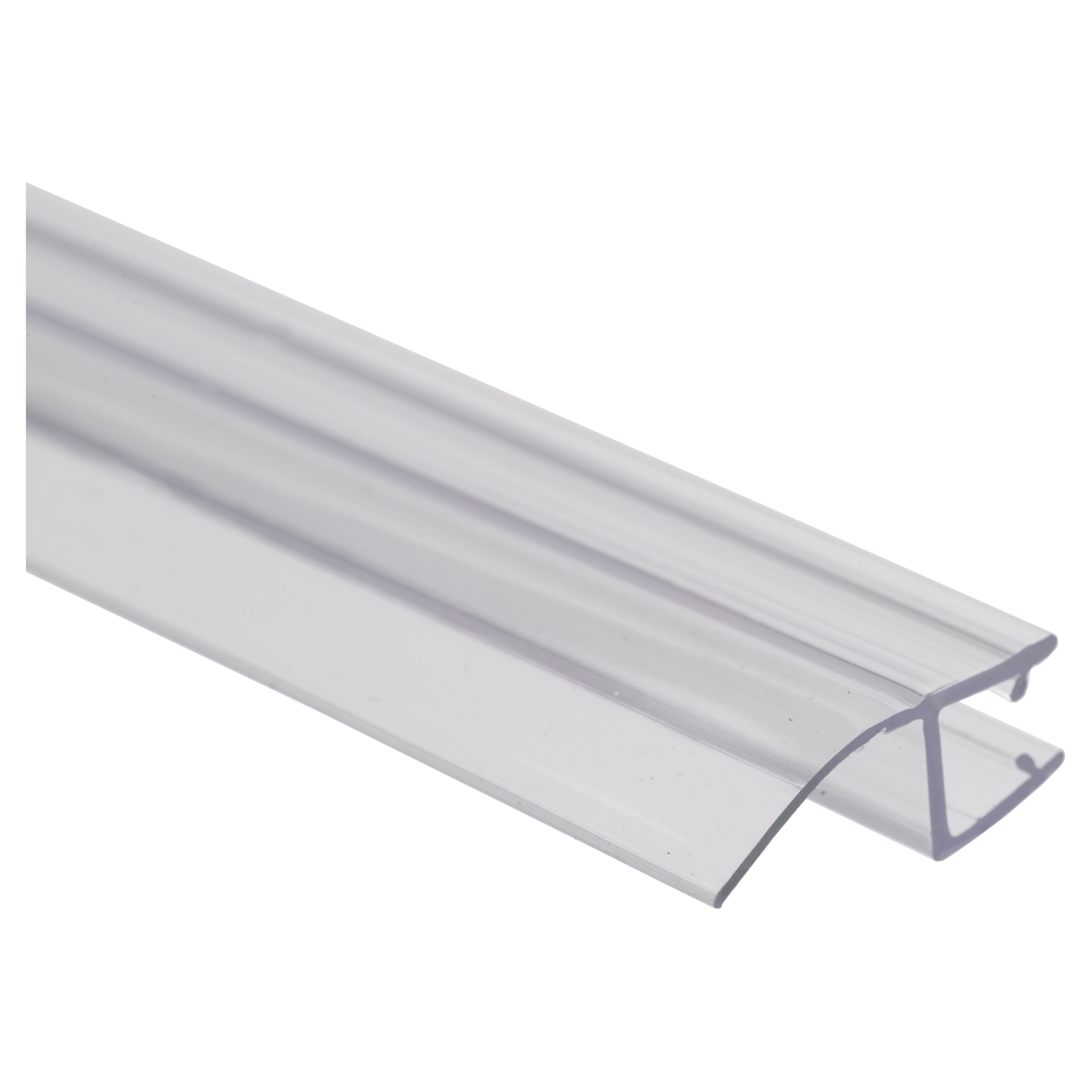 Clear PVC Shower Seal - Seal and Wipe - Suits 4-6mm Glass - view 2
