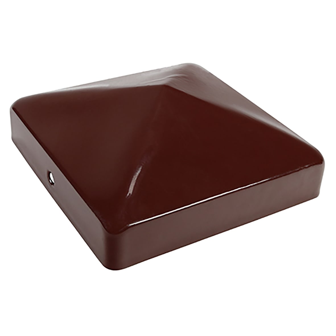 Fence Post Cap for 3" / 100mm Posts - Oxide Red - view 2