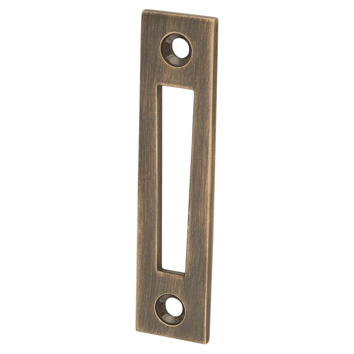 Willow Knurled Locking Mortice & Hook Plate Window Fastener - Reversible - Antique Brass - view 3