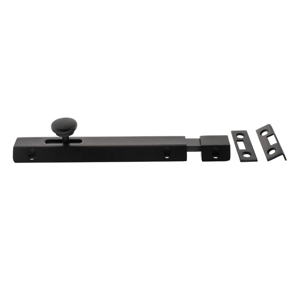 French Door Bolt/Flat Section Bolt - 150 x 35mm - Urban Dark Bronze - view 2